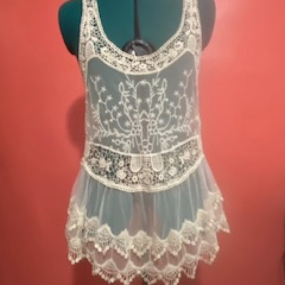 Crochete Shear summer top